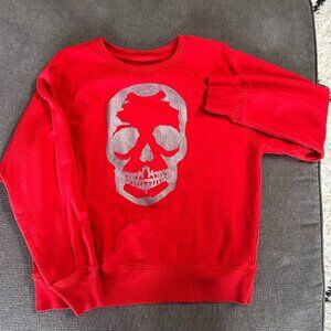 Zadig & Voltaire Red Skull Crewneck